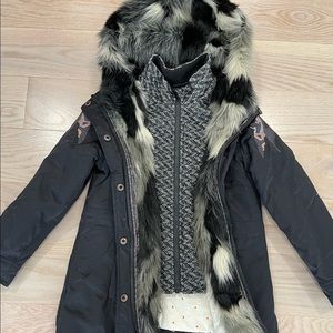 Catimini Girls Parka - Size 8